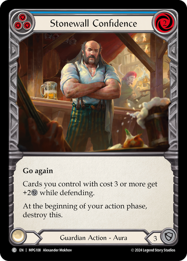 Stonewall Confidence (Blue)